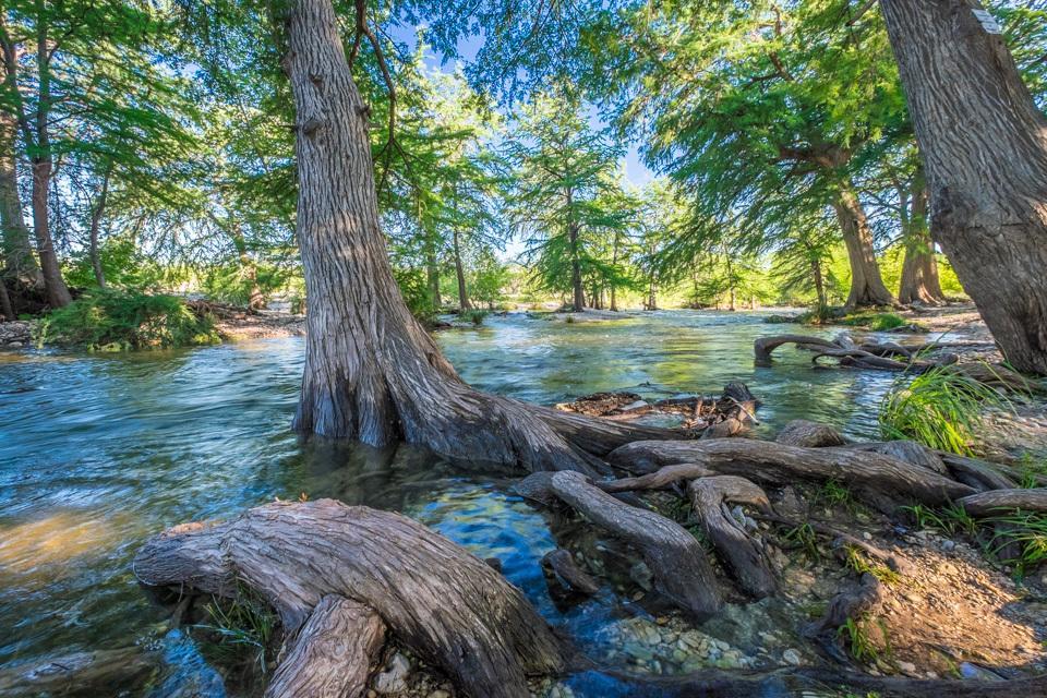 River Bluff Cabins Rio Frio Экстерьер фото